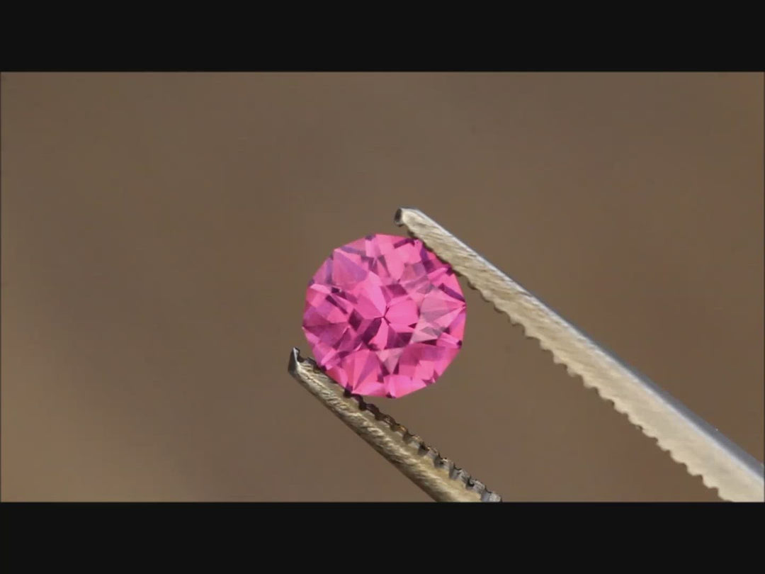 Umba Garnet Round Hand Cut Gemstone - Precision Cut 6mm Garnet