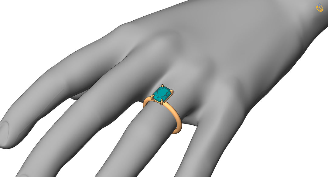 Custom  - Split Payment - Blue Green Sapphire Yellow Gold Ring Sennin Esko Jewelry  Custom Listing