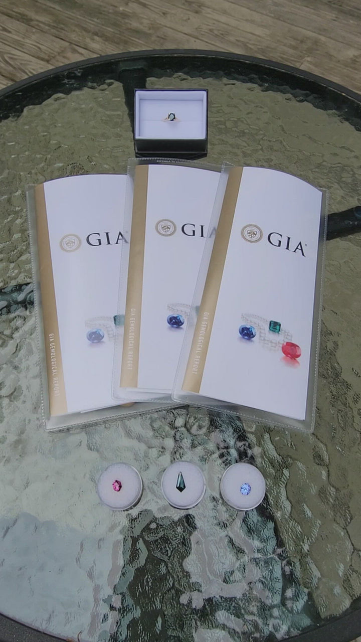 GIA Laboratory Report - For Ready To Ship Gemstones