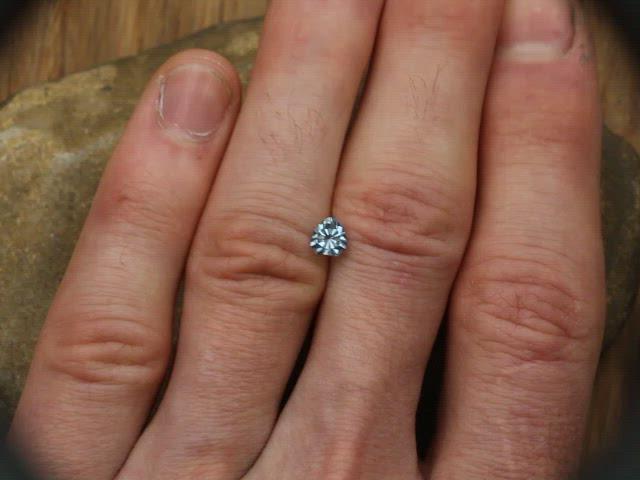 Umba Blue Sapphire Hand Cut Gemstone - Precision Cut 5mm Shield Sapphire - Tanzanian Sapphire - Loose Gemstone - Precision Cut Gemstone
