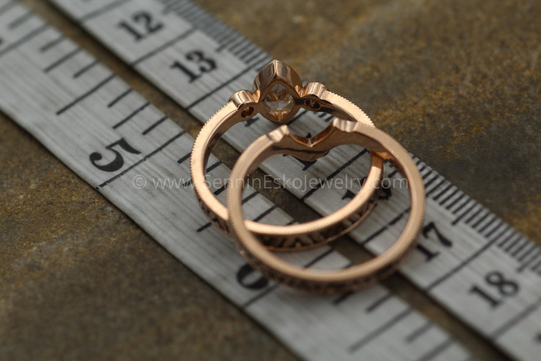 Men's Stainless Steel Wood Keychain Ring Jewelry - Gemologica, A Fine  Online Jewelry Store