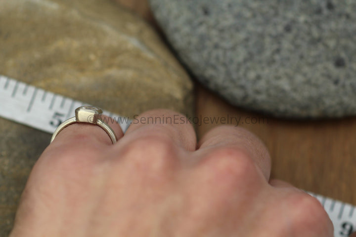Moissanite Octagon 6x8mm Bezel Ring -  Alternative Engagement Ring - 1.6ct Moissanite Sennin Esko Jewelry Alternative Ring, Charles and Colvard, Diamond Alternative, Forever One, Gold Moissanite, Gold Ring, FINE RINGS / ENGAGEMENT