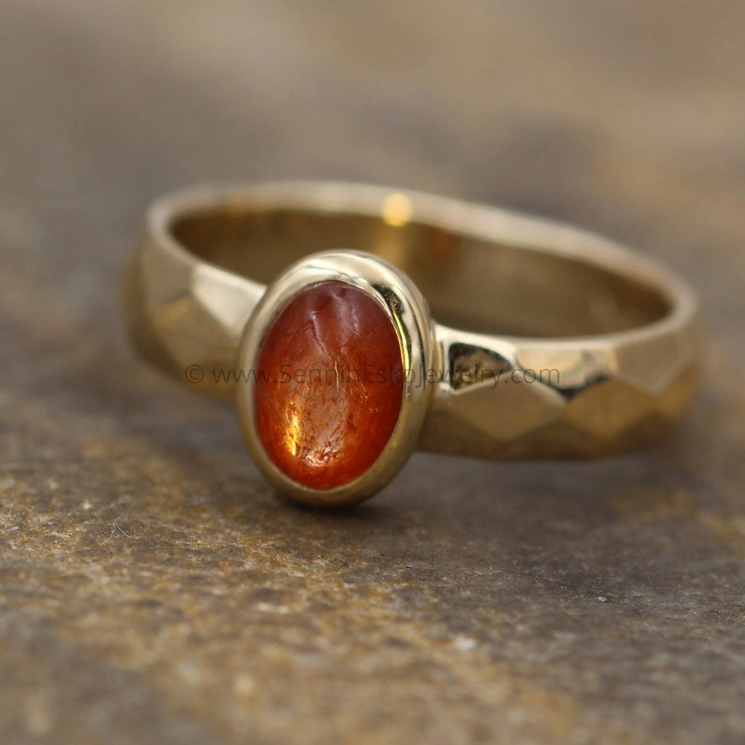 Sun stone sale ring