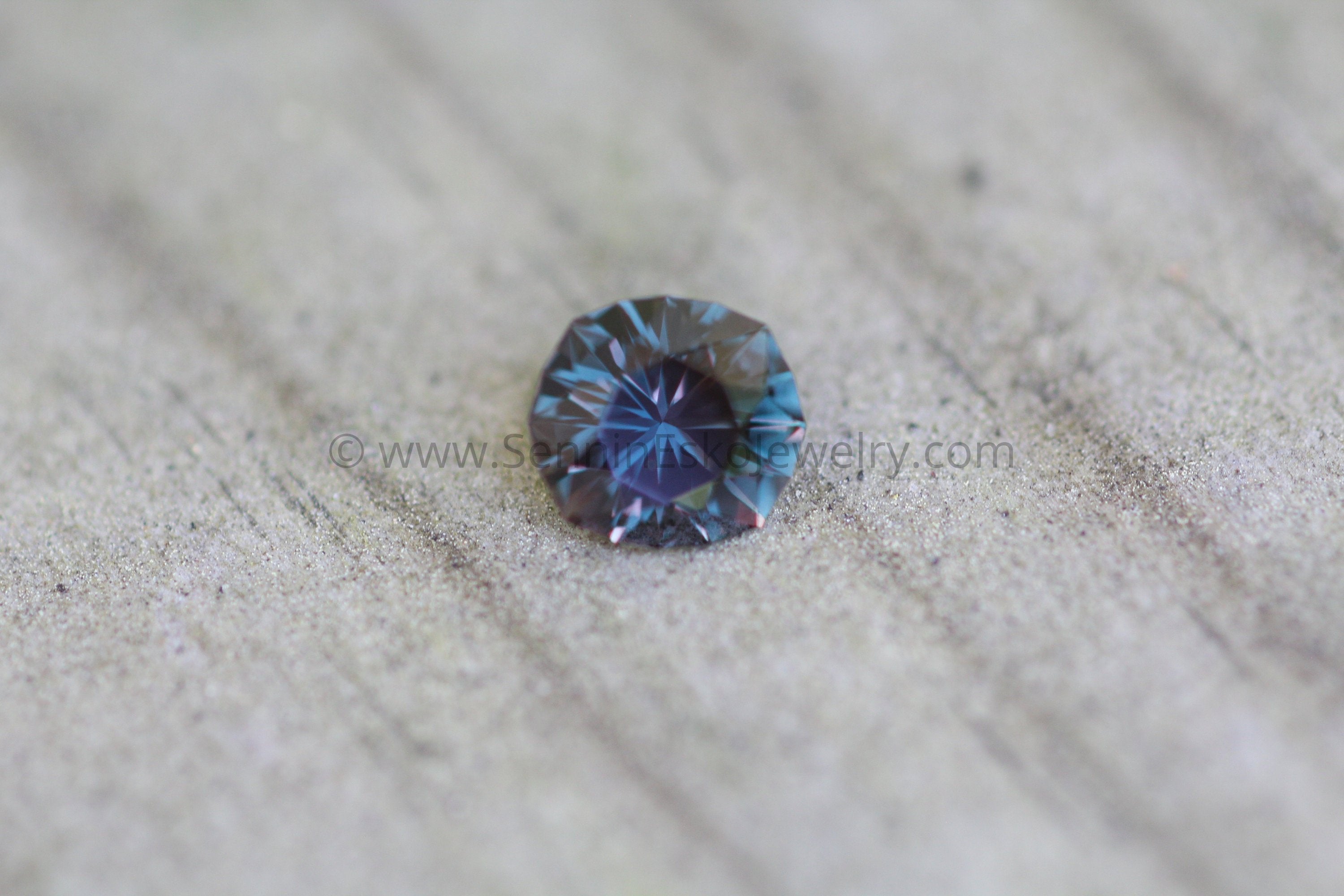 Tanzanian Color Changing 1.25 Ct Sapphire - Blue, Green