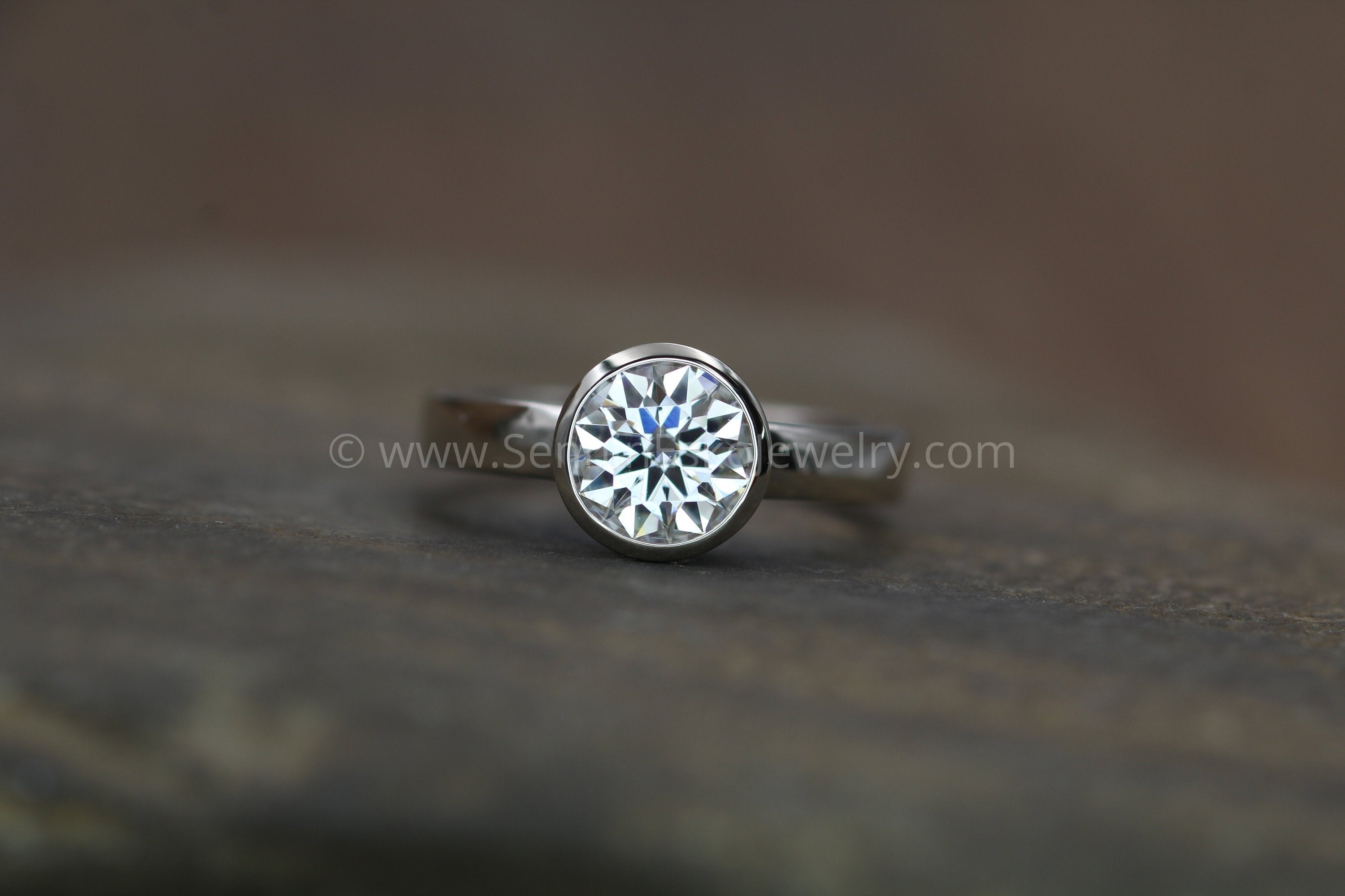 6.5 deals mm moissanite