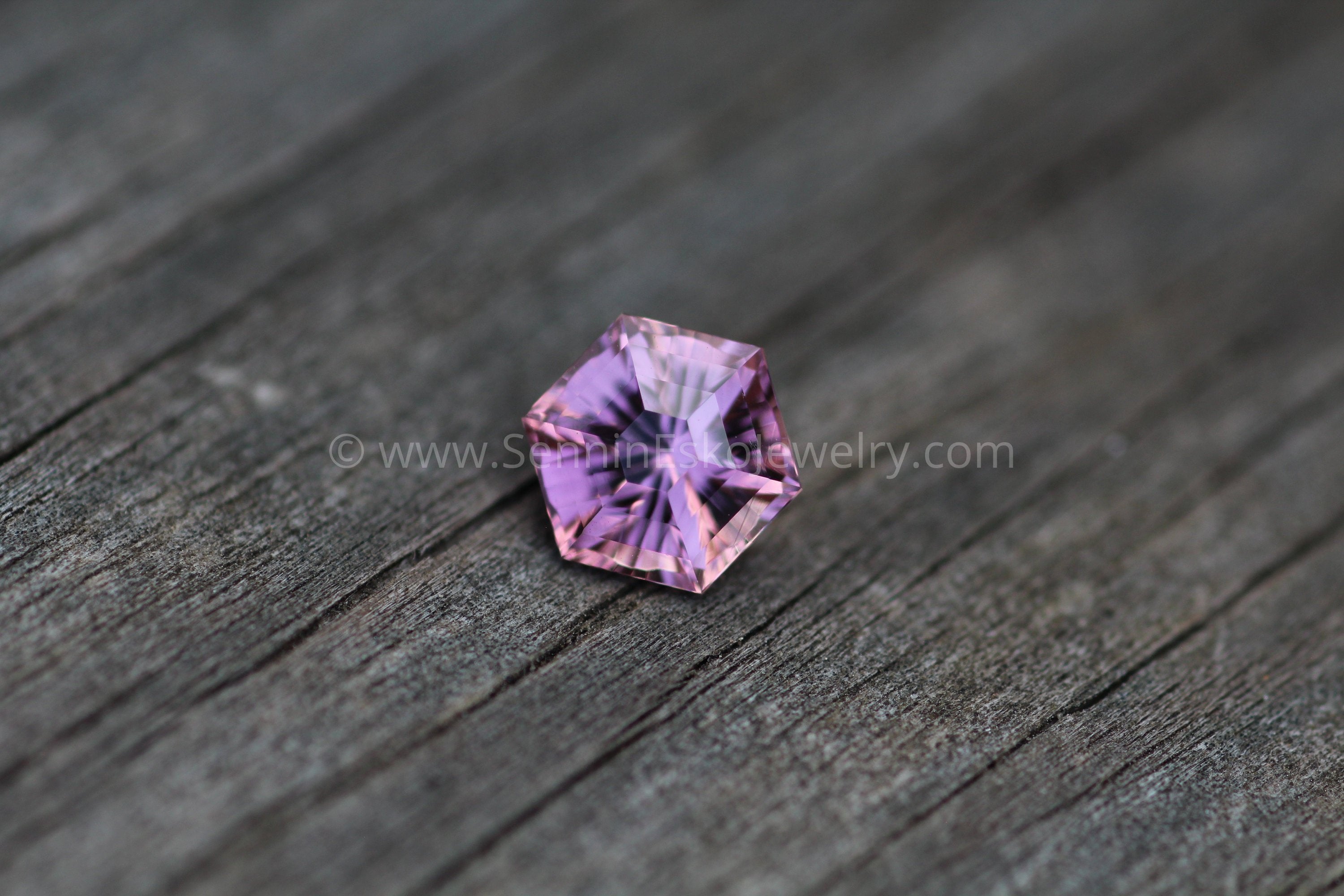 Fantasy Cut Pink Tourmaline - 8.4mm - 1.75 ct - Precision Cut