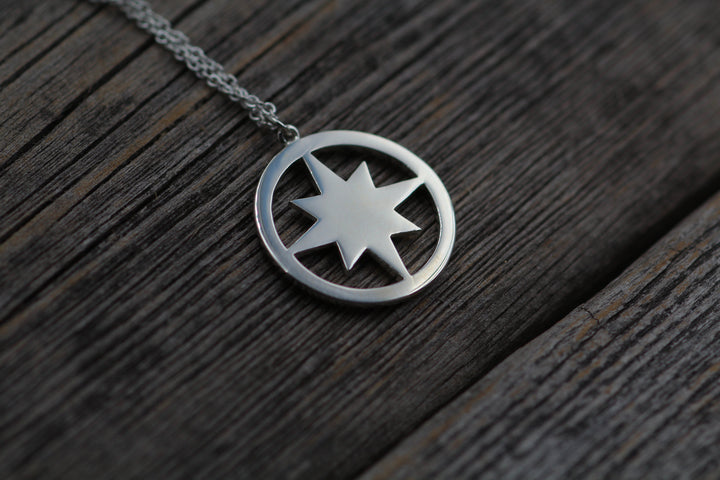 Compass Necklace - Ready To Ship - Compass Pendant - North Star Necklace - Silver Compass Sennin Esko Jewelry Compass Birthday, Compass Gift, Compass Jewelry, Compass Necklace, Compass Pendant, Jewelry, Necklac READY TO SHIP